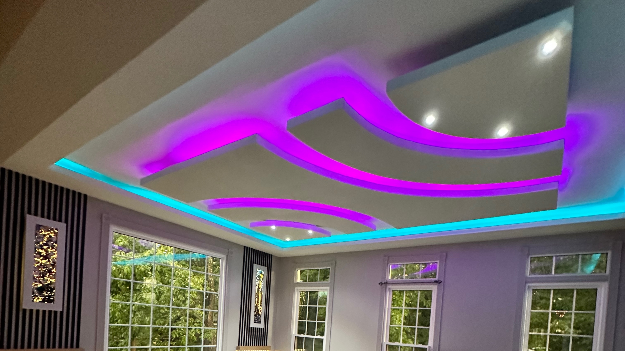 Ceiling Lighting Transformation